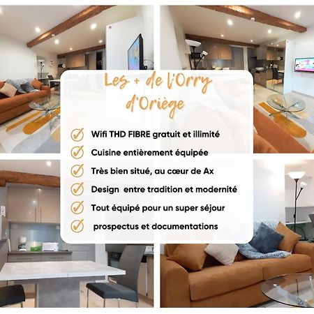 Apartmán Orry D'Oriege Ax-les-Thermes Exteriér fotografie